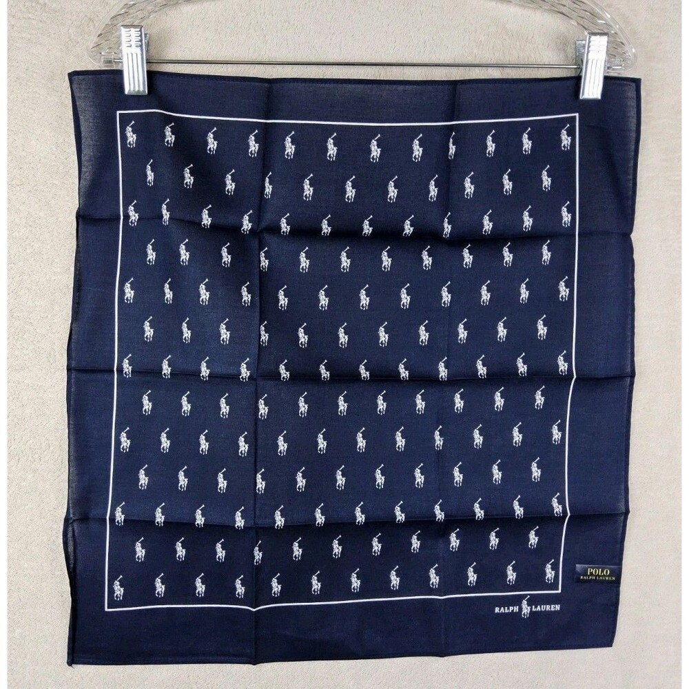 Polo Ralph Lauren Handkerchief Neckerchief Bandana Scarf Pocket Square Japan